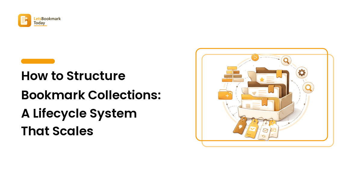 How to Structure Bookmark Collections: A Lifecycle System That Scales