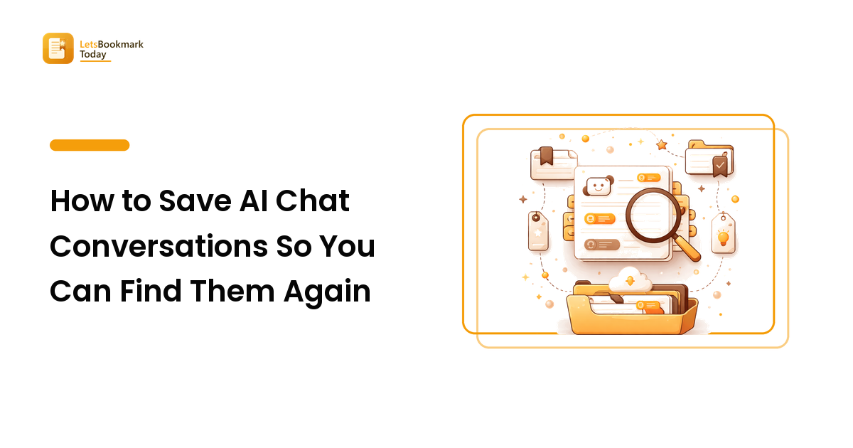 How to Save AI Chat Conversations So You Can Find Them Again