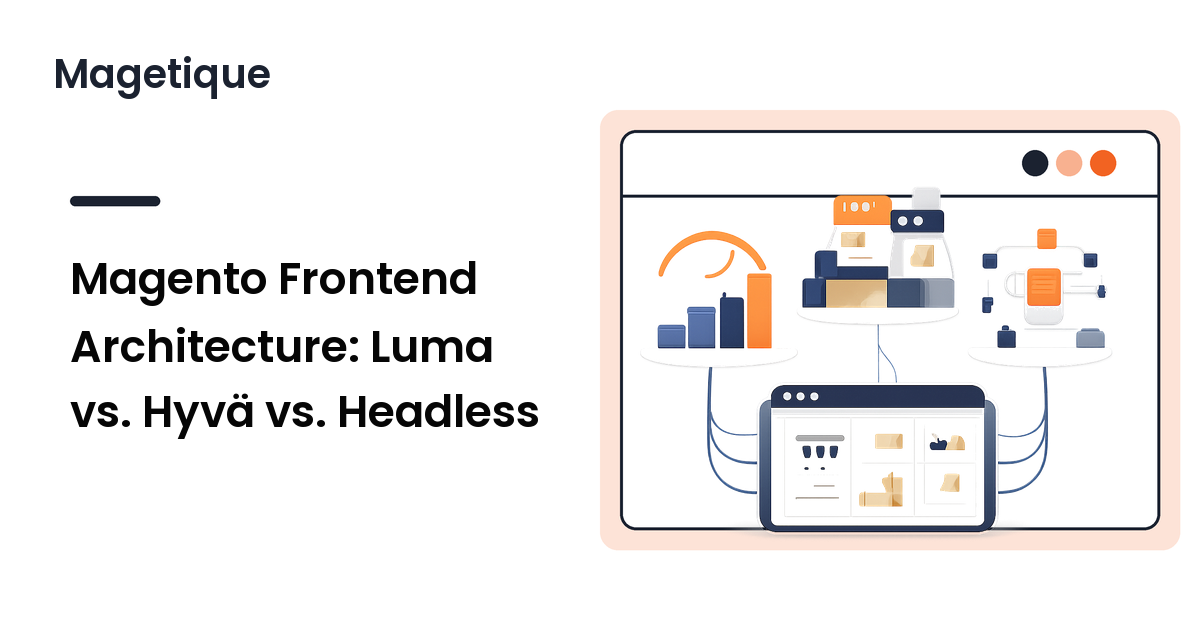 Magento Frontend Architecture: Luma vs. Hyvä vs. Headless