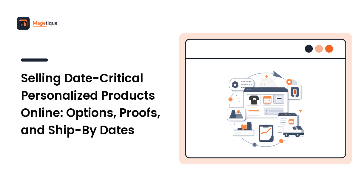 Selling Date-Critical Personalized Products Online: Options, Proofs, and Ship-By Dates