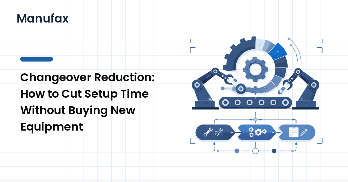 Changeover Reduction: How to Cut Setup Time Without Buying New Equipment
