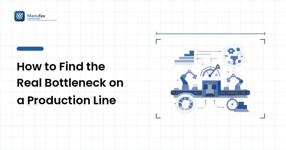 How to Find the Real Bottleneck on a Production Line