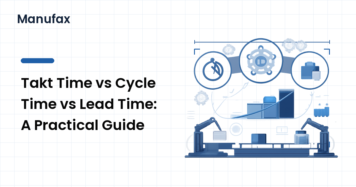 Takt Time vs Cycle Time vs Lead Time: A Practical Guide