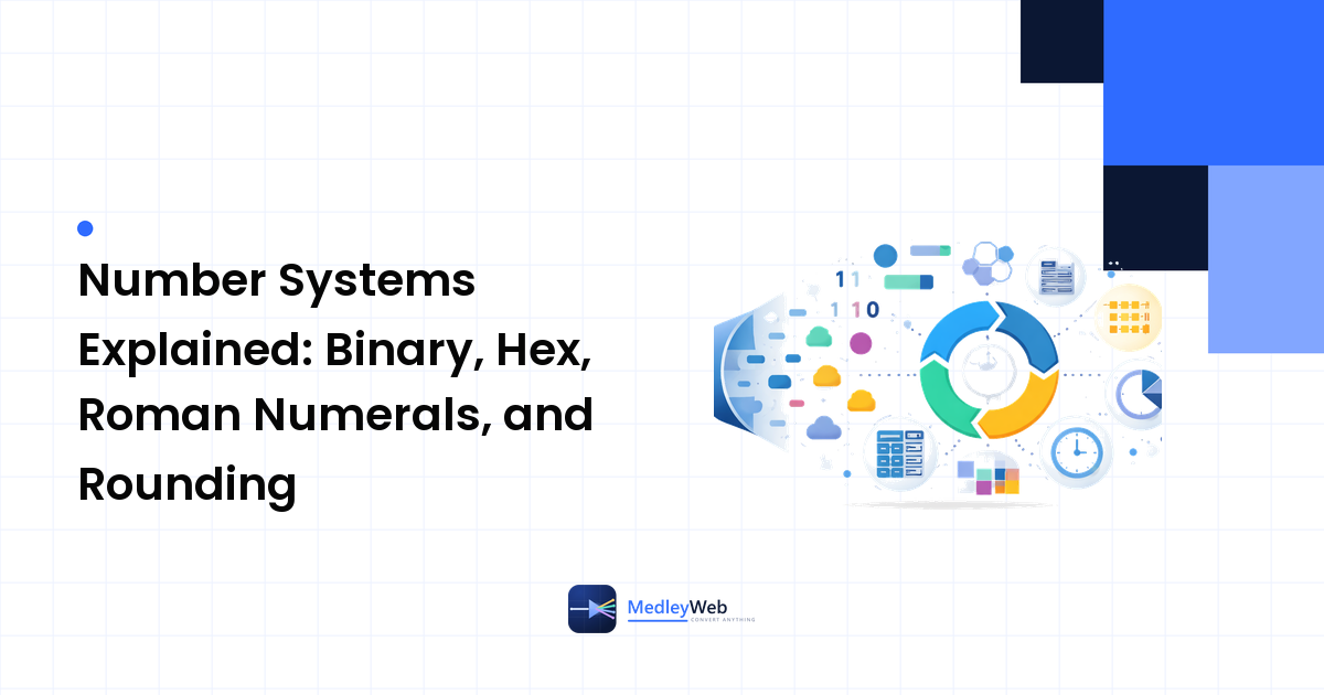 Number Systems Explained: Binary, Hex, Roman Numerals, and Rounding