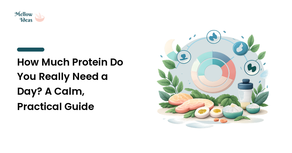How Much Protein Do You Really Need a Day? A Calm, Practical Guide