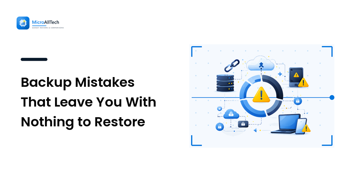 Backup Mistakes That Leave You With Nothing to Restore