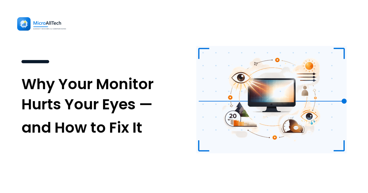 Why Your Monitor Hurts Your Eyes — and How to Fix It