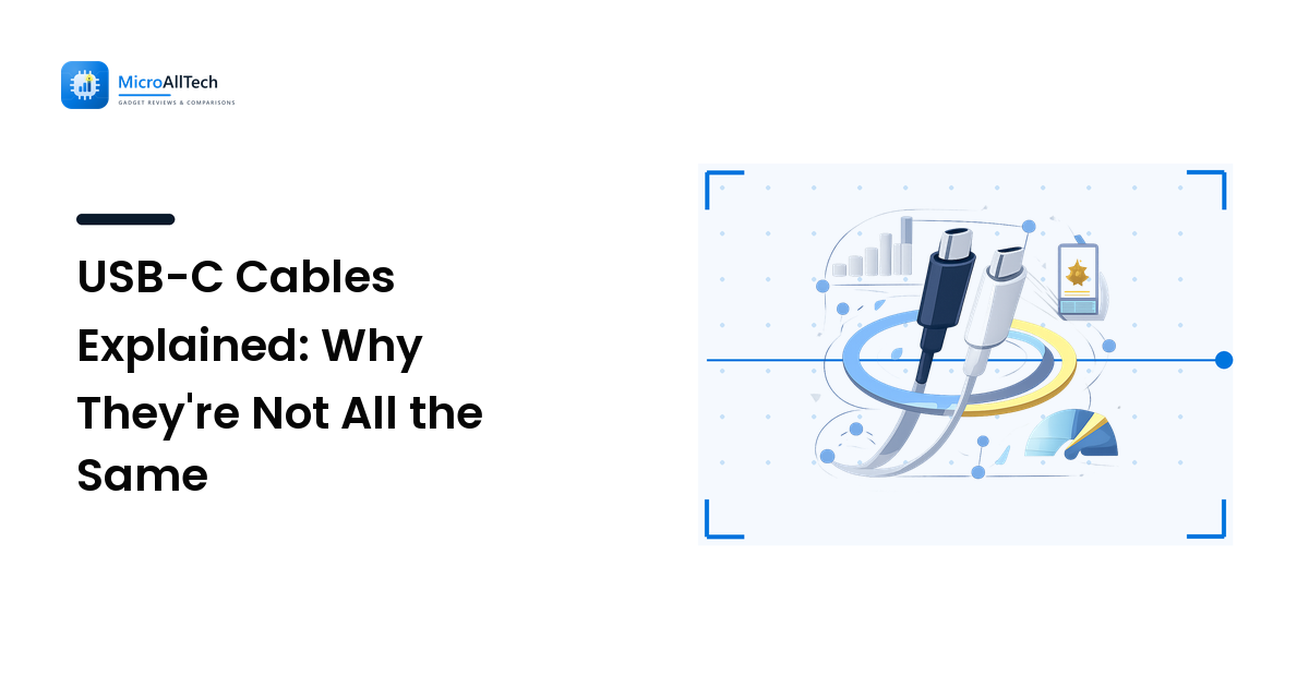USB-C Cables Explained: Why They're Not All the Same