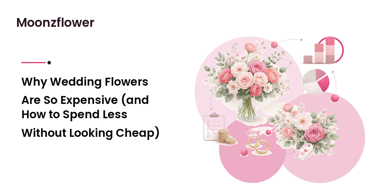 Why Wedding Flowers Are So Expensive (and How to Spend Less Without Looking Cheap)