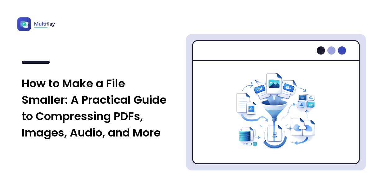 How to Make a File Smaller: A Practical Guide to Compressing PDFs, Images, Audio, and More