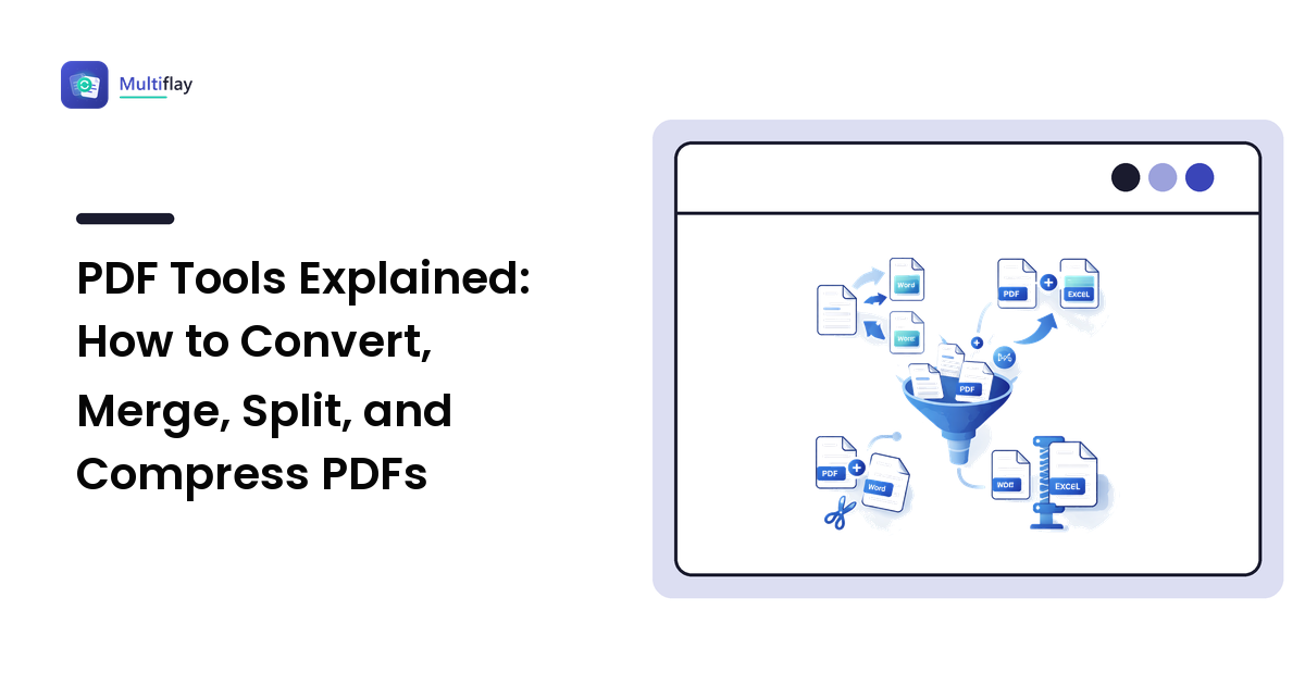 PDF Tools Explained: How to Convert, Merge, Split, and Compress PDFs
