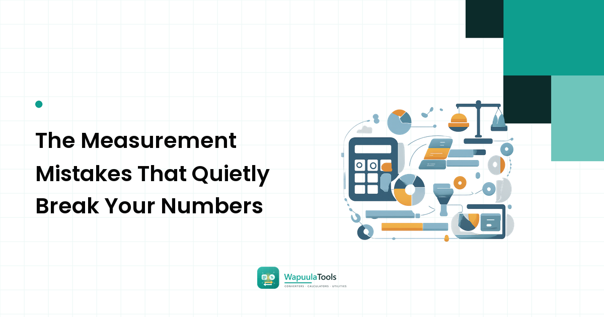 The Measurement Mistakes That Quietly Break Your Numbers