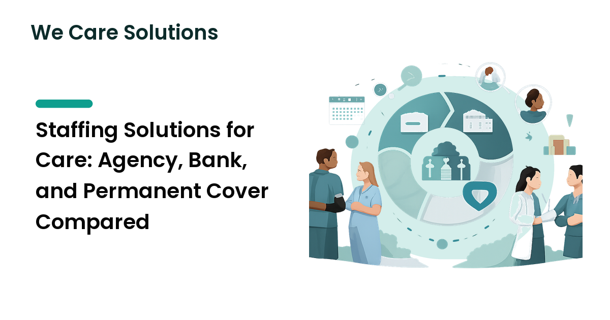 Staffing Solutions for Care: Agency, Bank, and Permanent Cover Compared