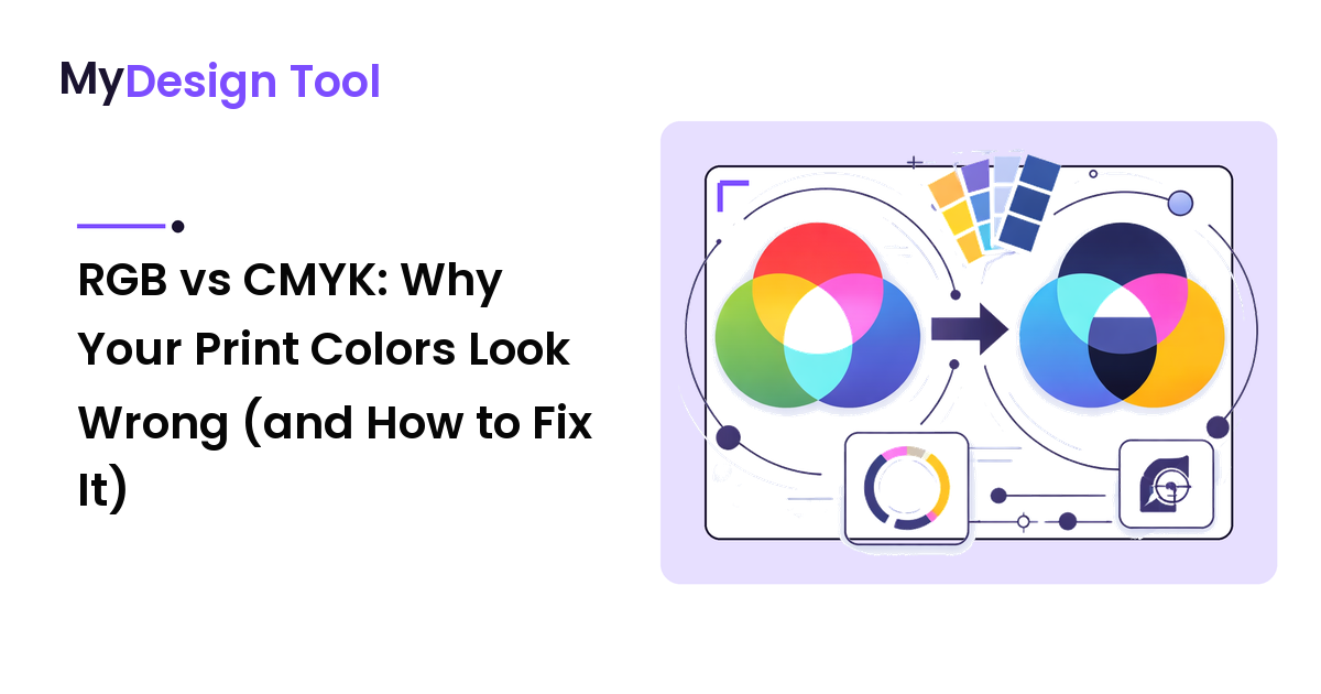 RGB vs CMYK: Why Your Print Colors Look Wrong (and How to Fix It)