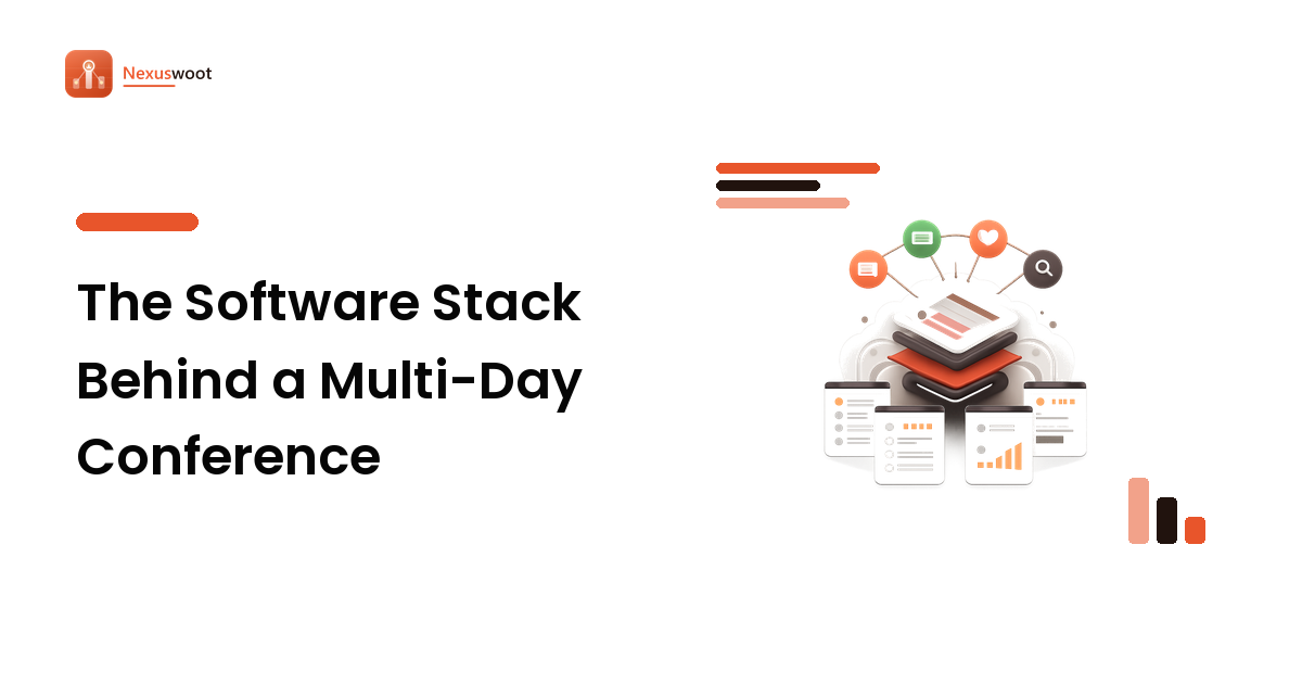 The Software Stack Behind a Multi-Day Conference