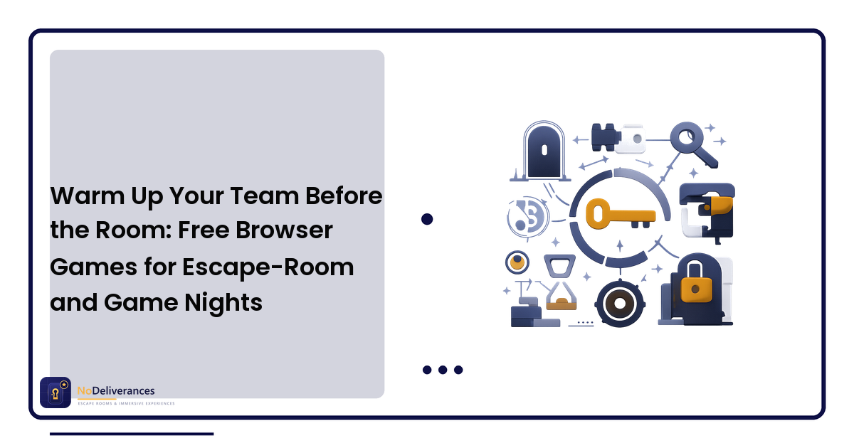 Warm Up Your Team Before the Room: Free Browser Games for Escape-Room and Game Nights
