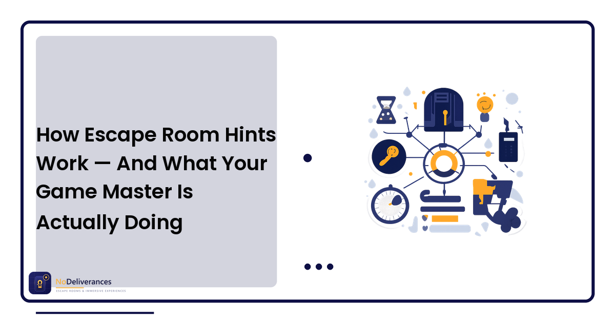 How Escape Room Hints Work — And What Your Game Master Is Actually Doing