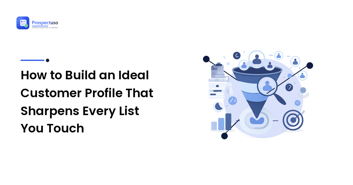 How to Build an Ideal Customer Profile That Sharpens Every List You Touch