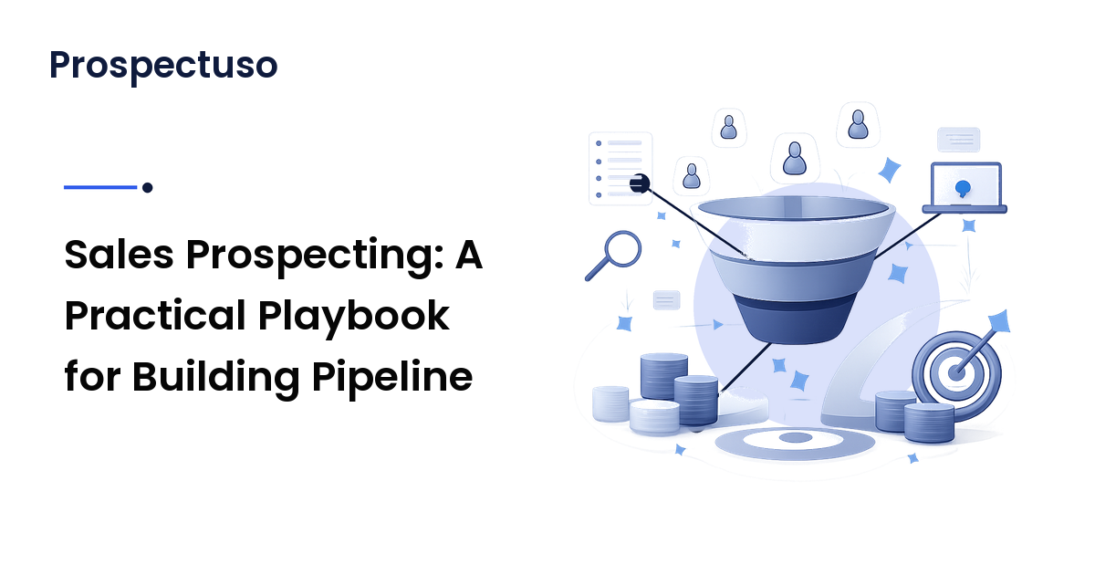 Sales Prospecting: A Practical Playbook for Building Pipeline