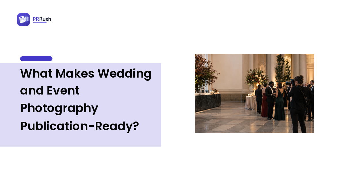 What Makes Wedding and Event Photography Publication-Ready?
