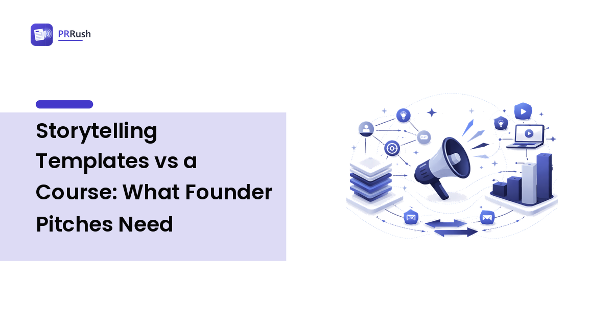 Storytelling Templates vs a Course: What Founder Pitches Need