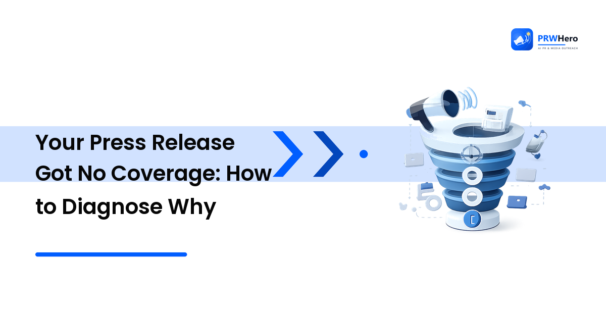 Your Press Release Got No Coverage: How to Diagnose Why