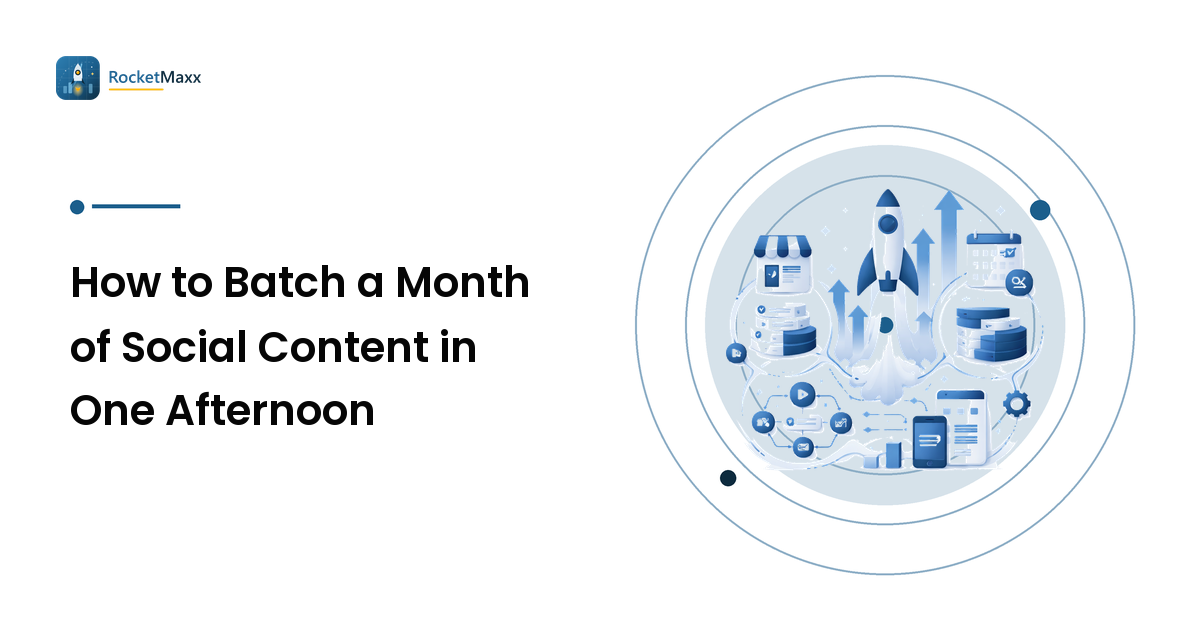 How to Batch a Month of Social Content in One Afternoon