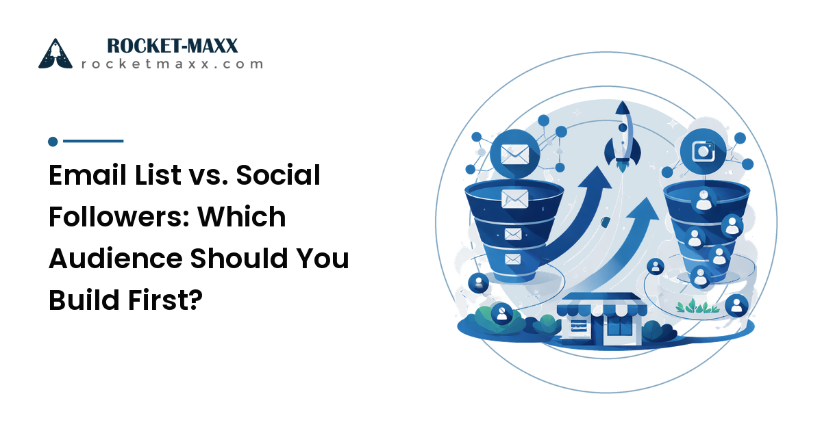 Email List vs. Social Followers: Which Audience Should You Build First?