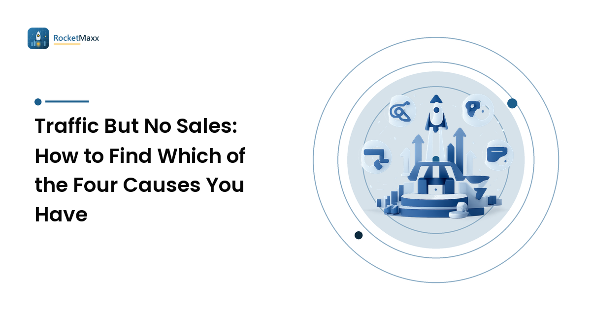 Traffic But No Sales: How to Find Which of the Four Causes You Have