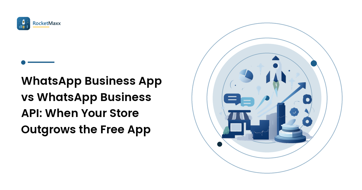 WhatsApp Business App vs WhatsApp Business API: When Your Store Outgrows the Free App