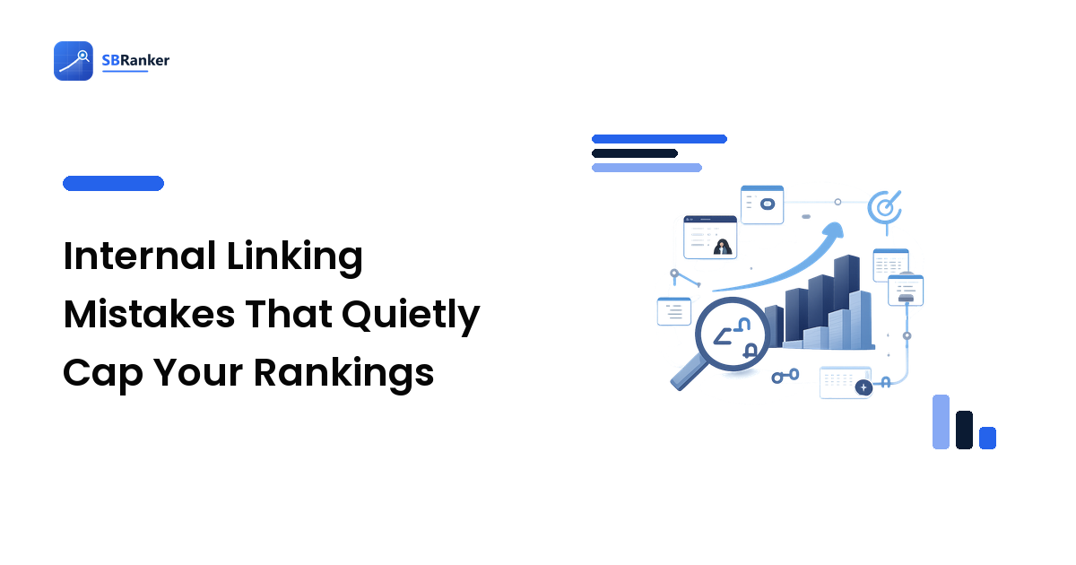Internal Linking Mistakes That Quietly Cap Your Rankings