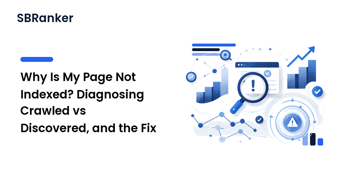 Why Is My Page Not Indexed? Diagnosing Crawled vs Discovered, and the Fix