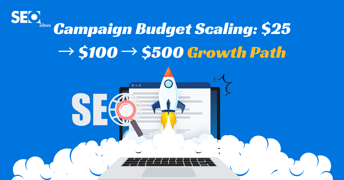 Campaign Budget Scaling: $25 → $100 → $500 Growth Path