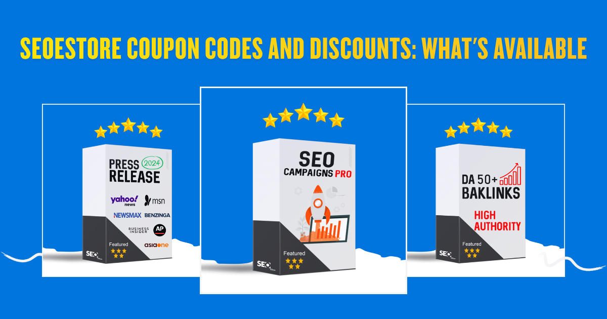SEOeStore Coupon Codes and Discounts: What's Available