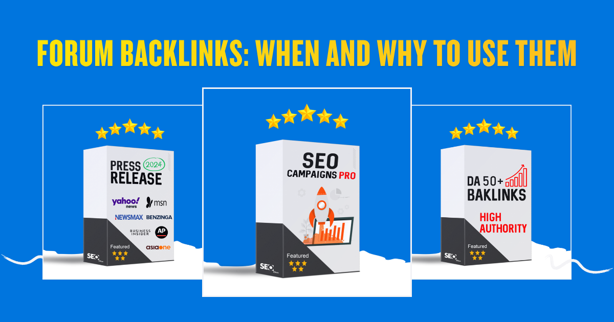 Forum Backlinks: When and Why to Use Them