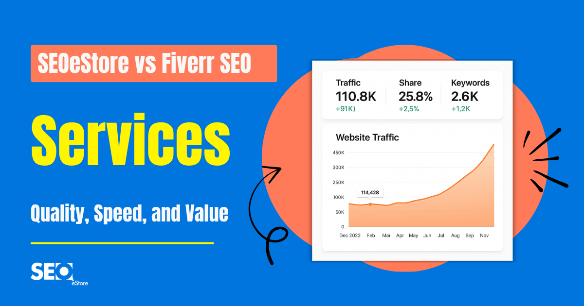 SEOeStore vs Fiverr SEO Services: Quality, Speed, and Value