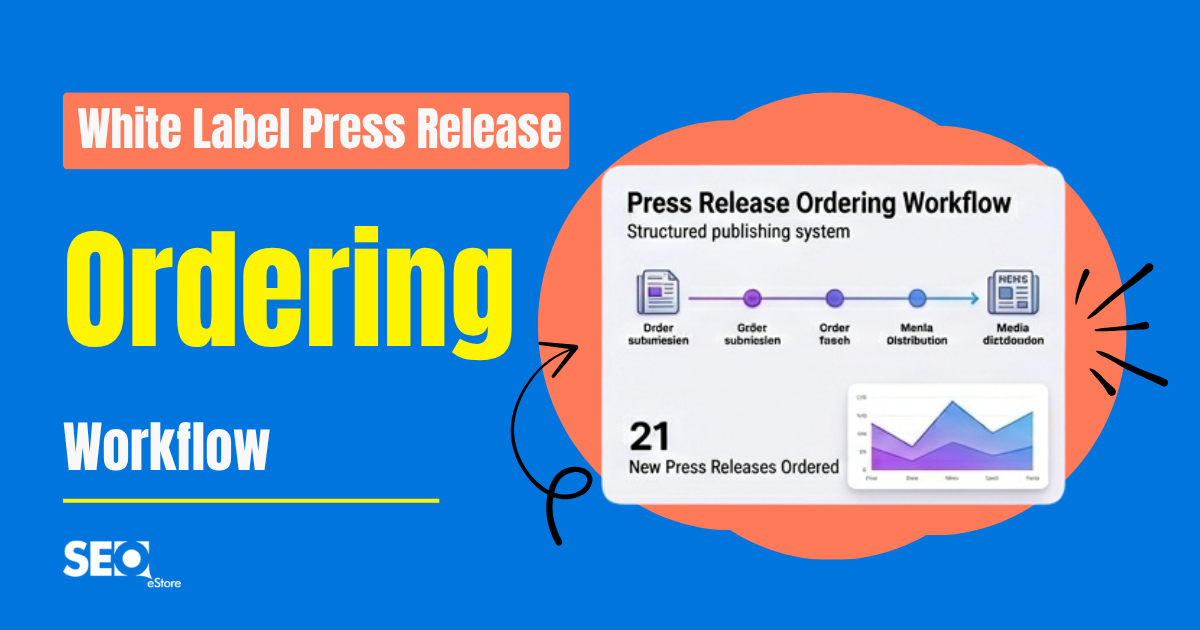 White Label Press Release Ordering Workflow