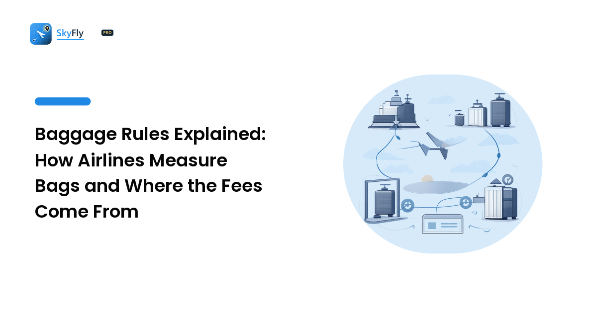 Baggage Rules Explained: How Airlines Measure Bags and Where the Fees Come From