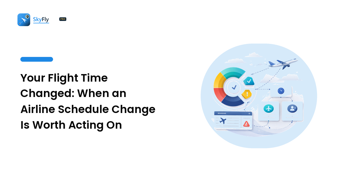 Your Flight Time Changed: When an Airline Schedule Change Is Worth Acting On