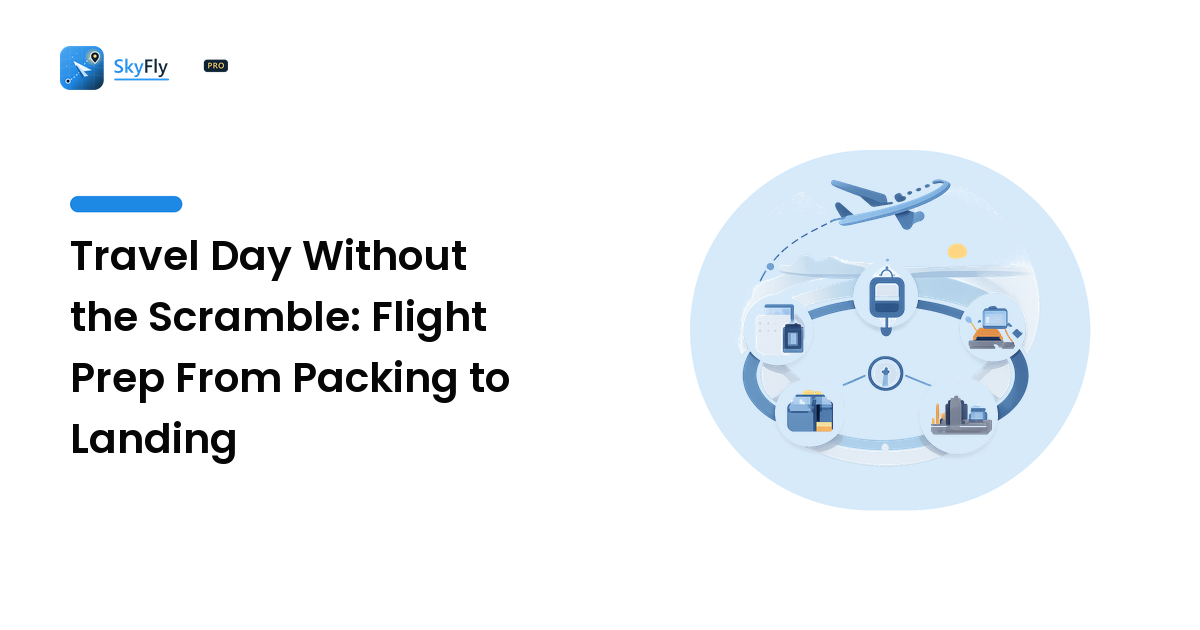 Travel Day Without the Scramble: Flight Prep From Packing to Landing