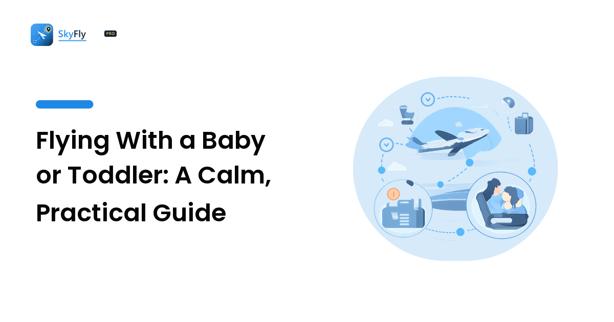 Flying With a Baby or Toddler: A Calm, Practical Guide
