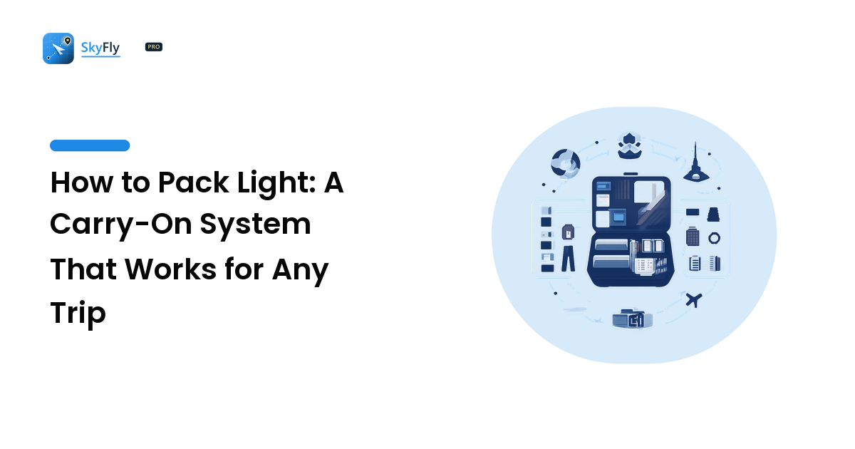 How to Pack Light: A Carry-On System That Works for Any Trip