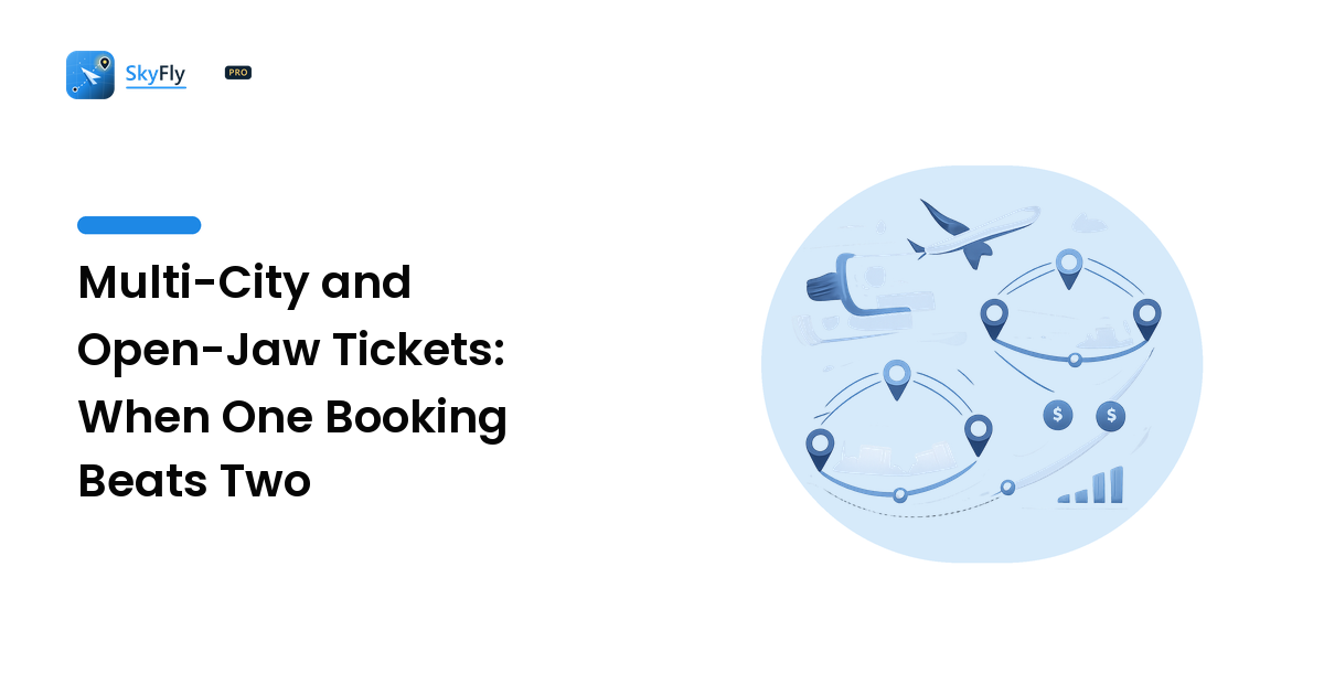 Multi-City and Open-Jaw Tickets: When One Booking Beats Two