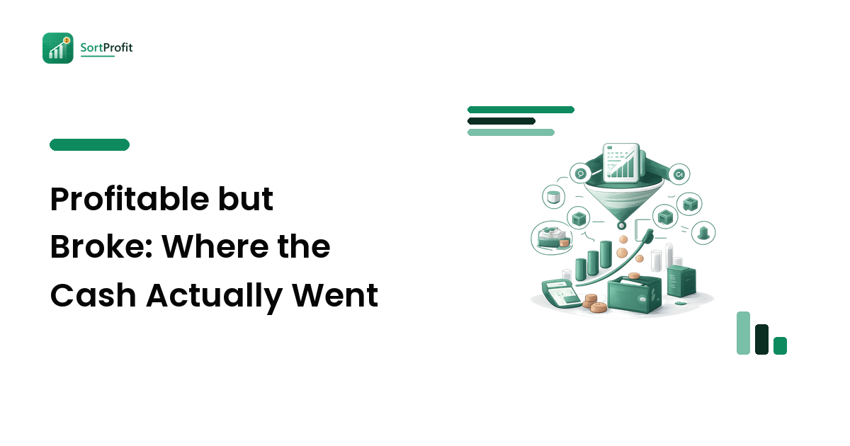 Profitable but Broke: Where the Cash Actually Went