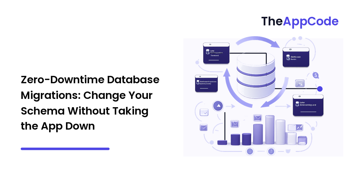 Zero-Downtime Database Migrations: Change Your Schema Without Taking the App Down