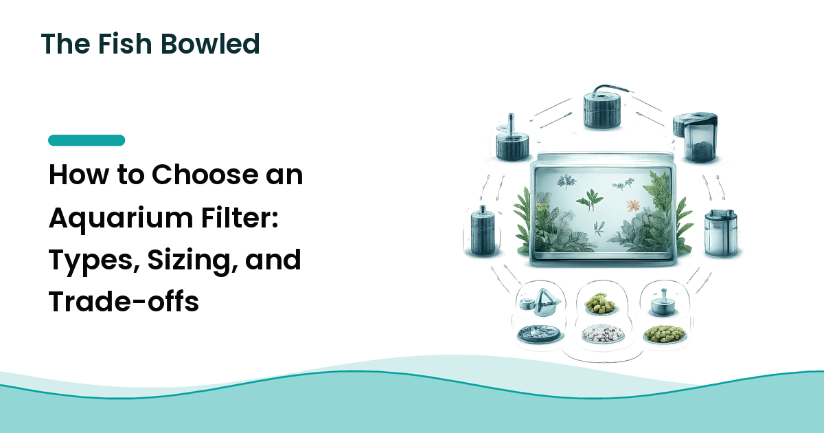 How to Choose an Aquarium Filter: Types, Sizing, and Trade-offs