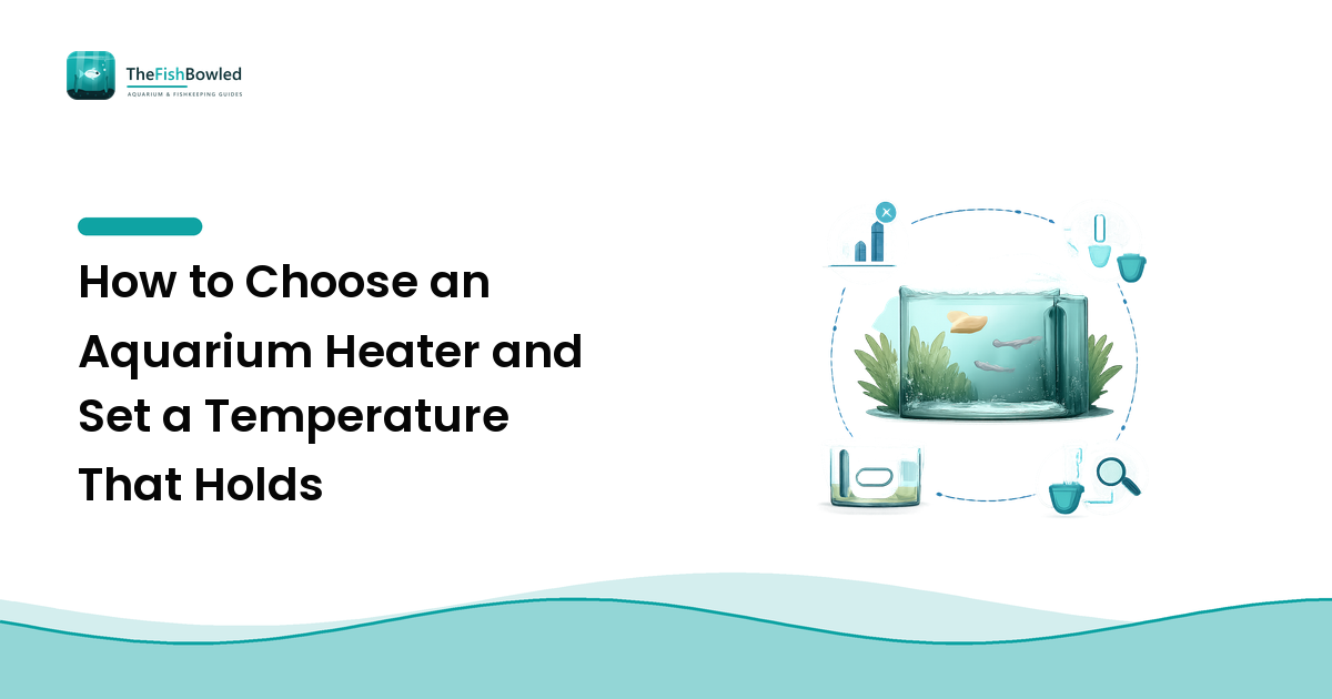 How to Choose an Aquarium Heater and Set a Temperature That Holds