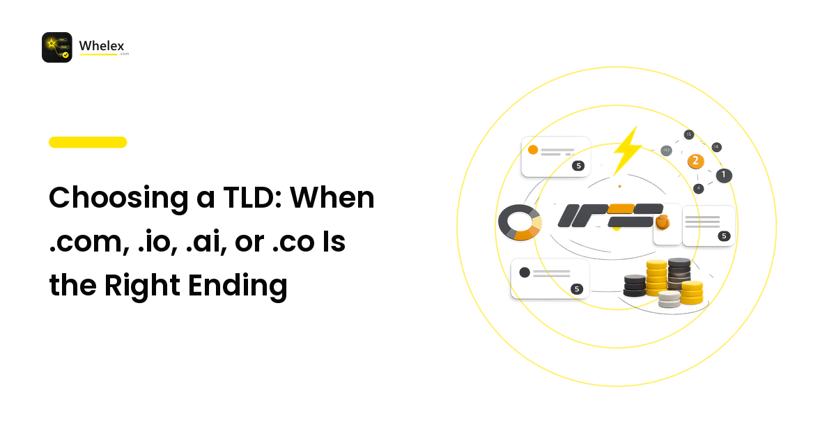 Choosing a TLD: When .com, .io, .ai, or .co Is the Right Ending