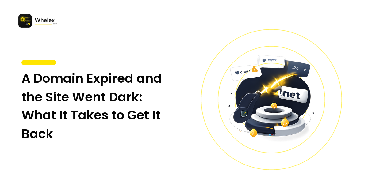 A Domain Expired and the Site Went Dark: What It Takes to Get It Back