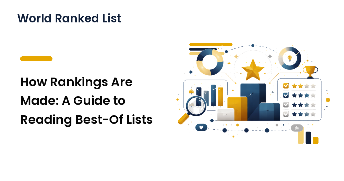 How Rankings Are Made: A Guide to Reading Best-Of Lists